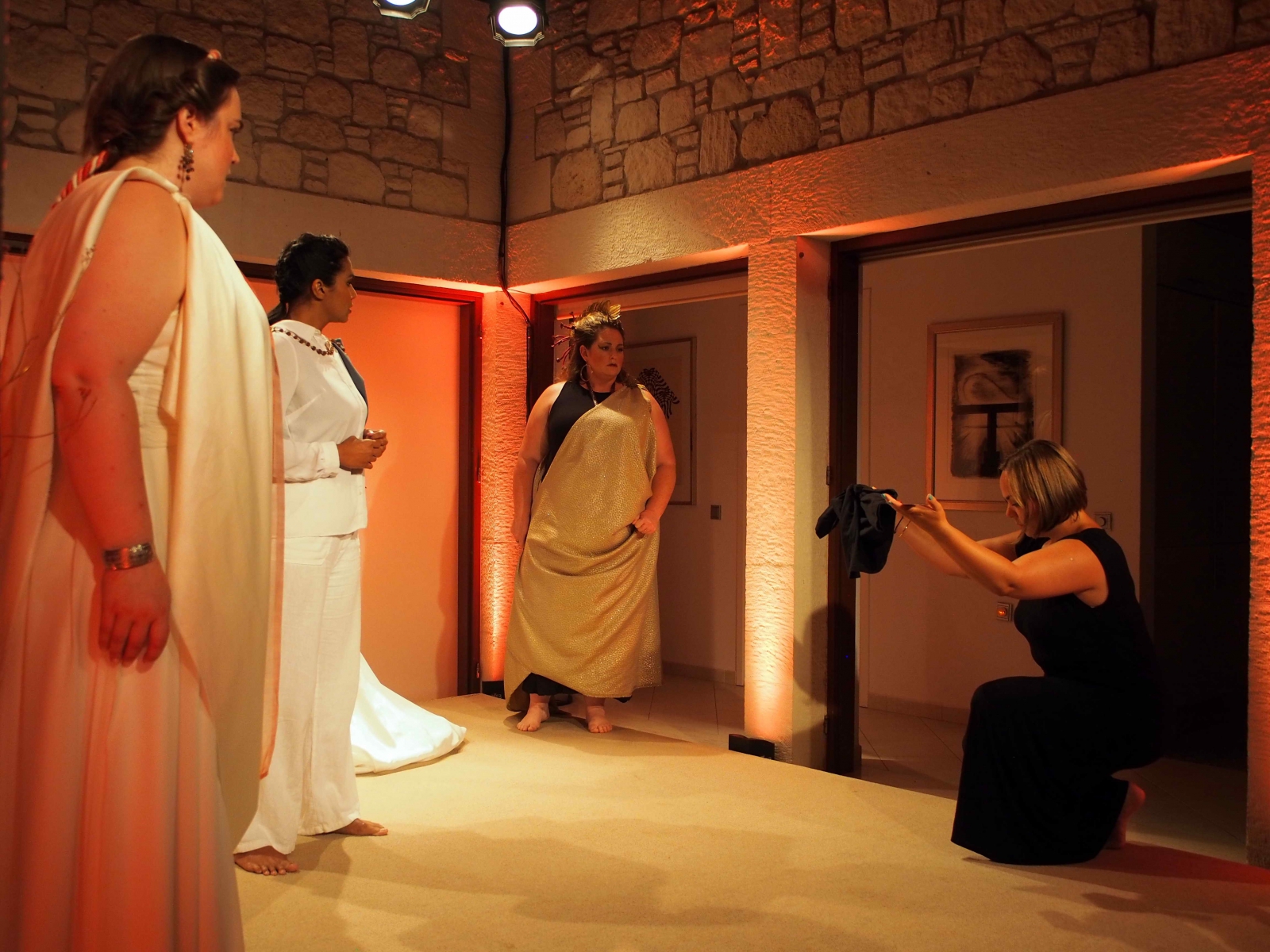 Megan Cullen performing